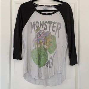 Lauren Moshi Monster Truck Graphic Tee